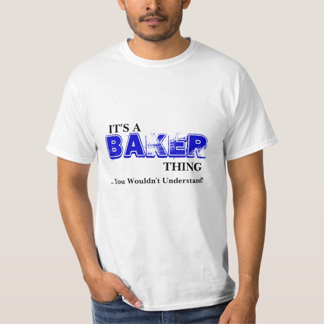 Camiseta É uma coisa do PADEIRO… que você não (Frente)