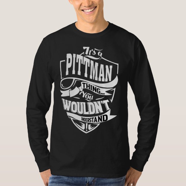 Camiseta É uma coisa do Pittman (Frente)