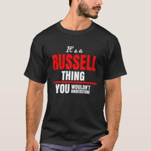 Camiseta É uma coisa do Russell que você não entenderia 