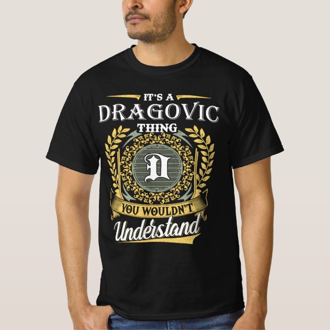 Camiseta É uma coisa dramática que você não entenderia (Frente)