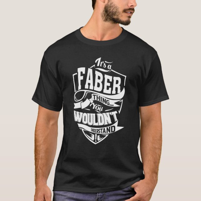 Camiseta É uma Coisa FABER (Frente)