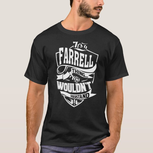 Camiseta É uma Coisa Farrell (Frente)
