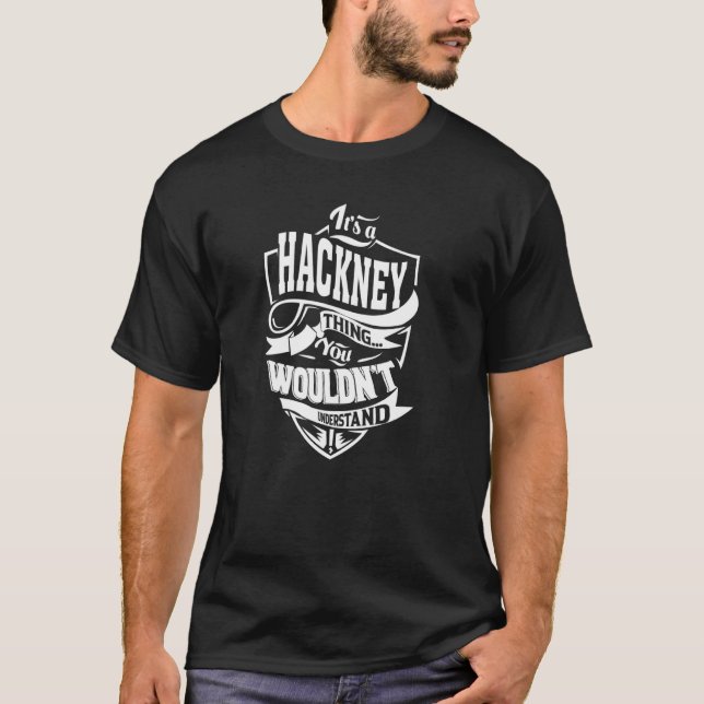 Camiseta É uma coisa HACKNEY (Frente)