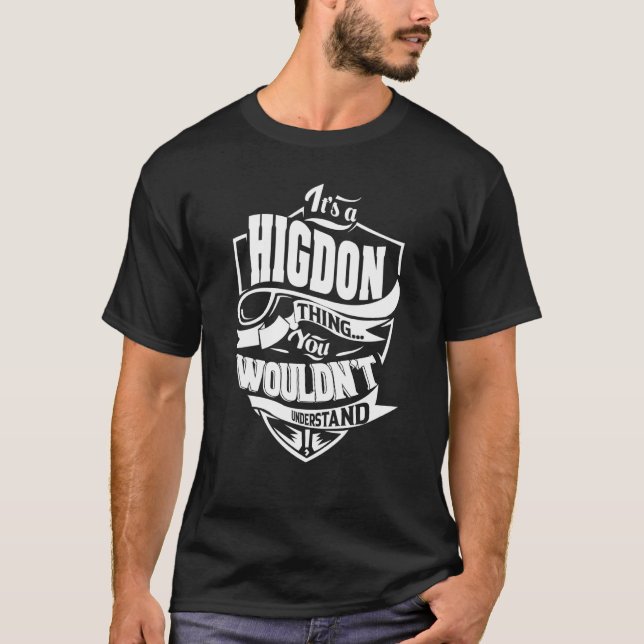 Camiseta É uma Coisa HIGDON (Frente)
