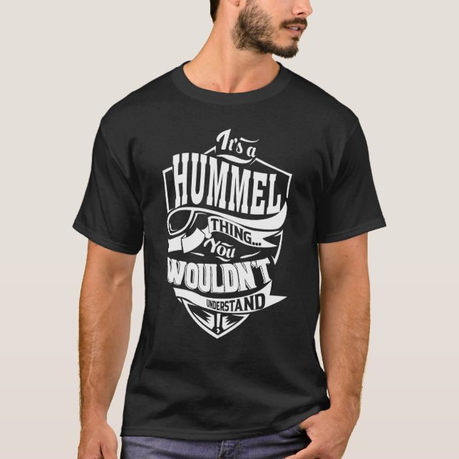 Camiseta É uma coisa HUMMEL (Frente)