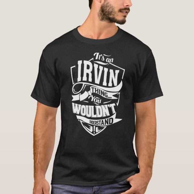 Camiseta É uma coisa Irvin (Frente)