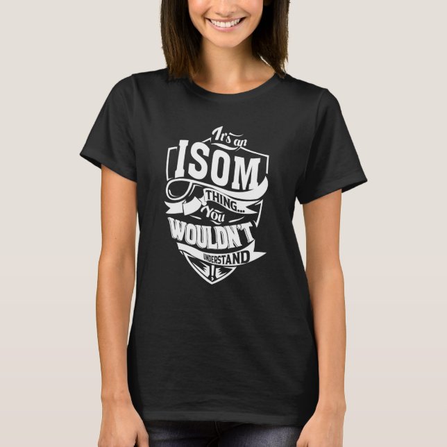 Camiseta É uma Coisa ISOM (Frente)