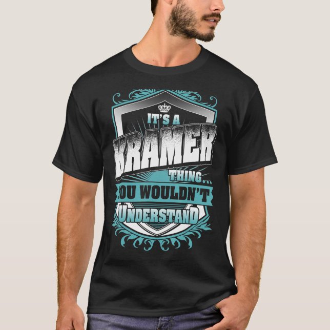 Camiseta É uma coisa KRAMER que você não entenderia. (Frente)