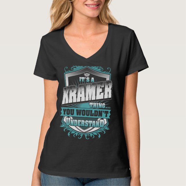 Camiseta É uma coisa KRAMER que você não entenderia. (Frente)