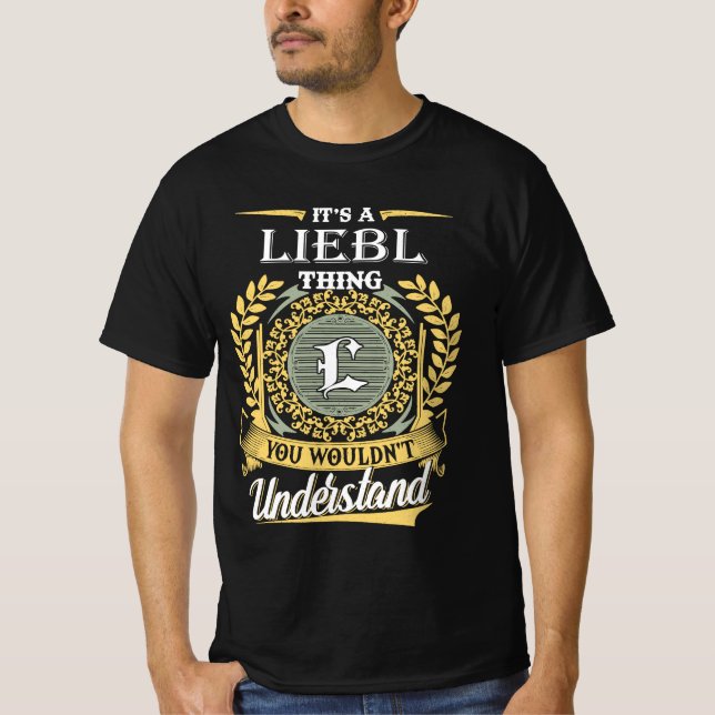 Camiseta É Uma Coisa Liebl Que Você Não Pode Entender (Frente)