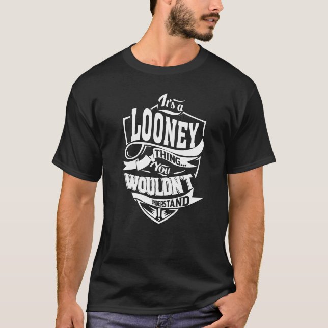 Camiseta É uma Coisa LOONEY (Frente)