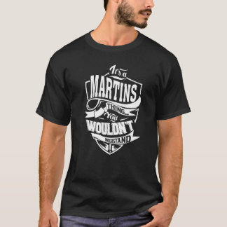 Camiseta É uma coisa MARTINS que oferece prêmio