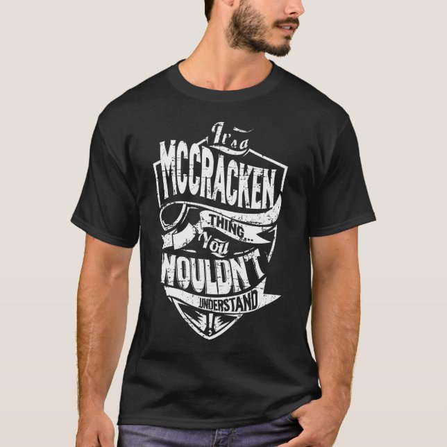 Camiseta É uma coisa MCCRACKEN (Frente)