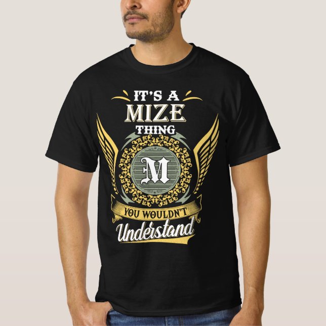 Camiseta É Uma Coisa Mize Que Você Não Pode Entender (Frente)