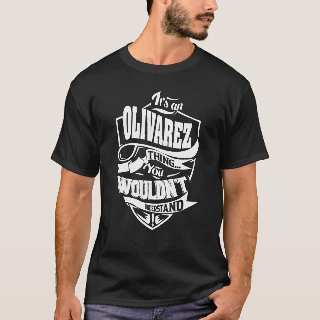 Camiseta É uma coisa OLIVAREZ (Frente)