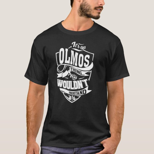 Camiseta É uma coisa OLMOS (Frente)