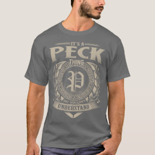 Camiseta É Uma Coisa PECK Que Você Não Entenderia O Nome Vi