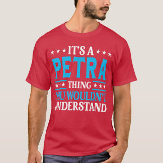 Camiseta É uma coisa que Petra não entenderia Nome de menin