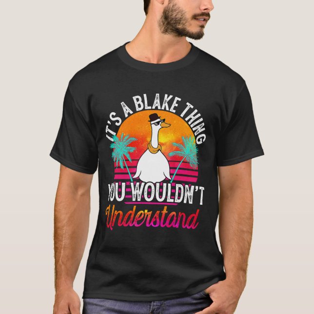 Camiseta É uma coisa que você não entenderia Blake (Frente)