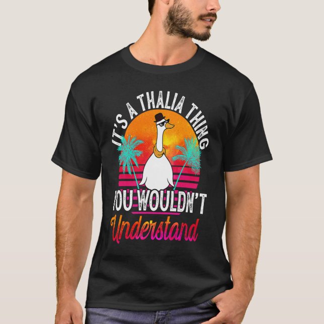 Camiseta É uma coisa que você não entenderia Thali (Frente)