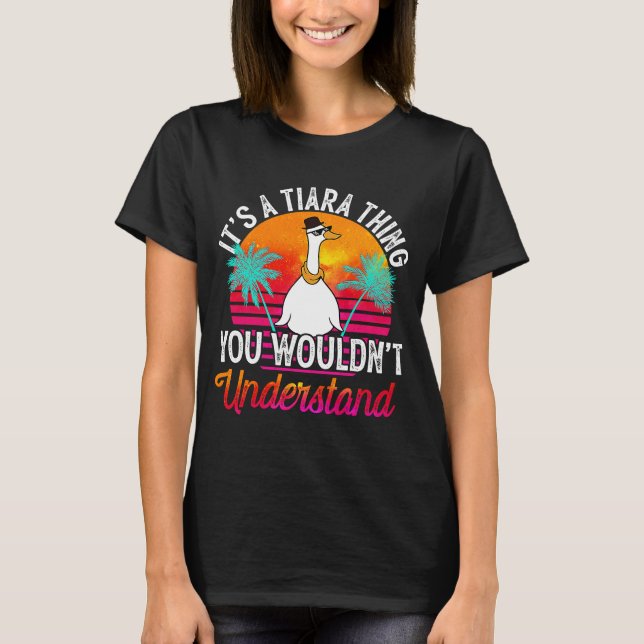 Camiseta É uma coisa que você não entenderia Tiara (Frente)