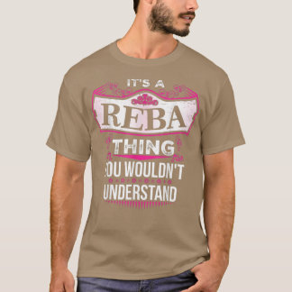 Camiseta É uma coisa REBA que você não entenderia V2 T-Shi