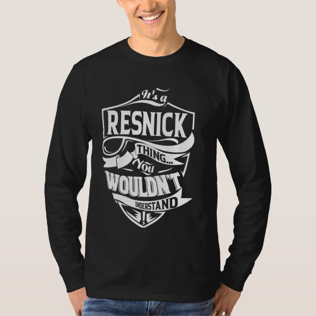 Camiseta É uma coisa RESNICK Dons (Frente)