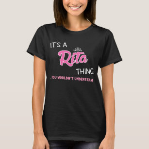 Camiseta É uma coisa Rita que você não entenderia