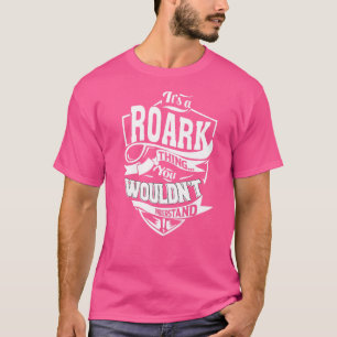 Camiseta É uma coisa ROARK