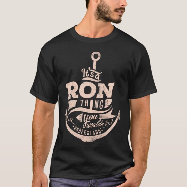 Camiseta É uma coisa RON, você não entenderia (Frente)