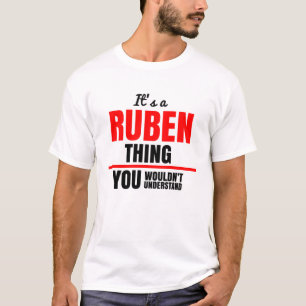 Camiseta É uma coisa Ruben que você não entenderia