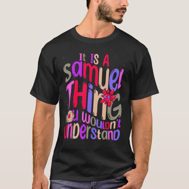 Camiseta É uma coisa Samuel que você não entenderia Groovy (Frente)
