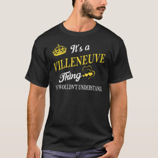 Camiseta É uma coisa VILLENEUVE que você não entenderia