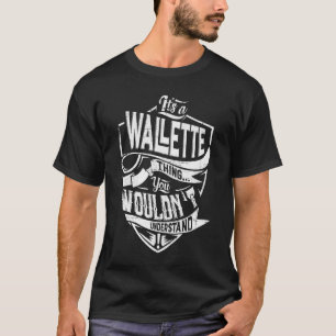 Camiseta É uma coisa WALLETTE, você não entenderia