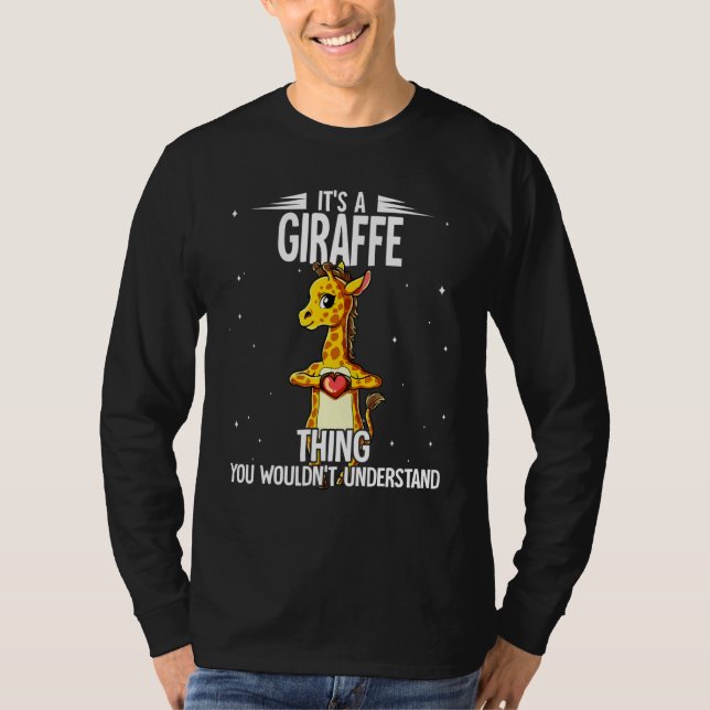 Camiseta É Uma Girafa (Frente)