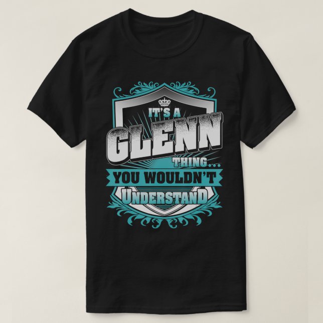 Camiseta É Uma GLENN Que Você Não Entenderia (Frente do Design)