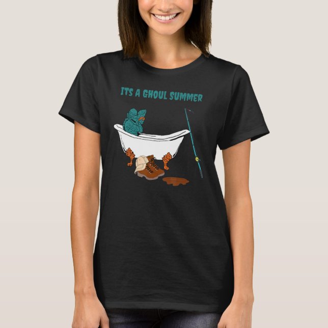 Camiseta É uma pesca de verão em grupo (Frente)