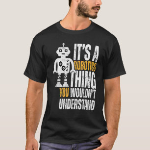 Camiseta É uma robótica