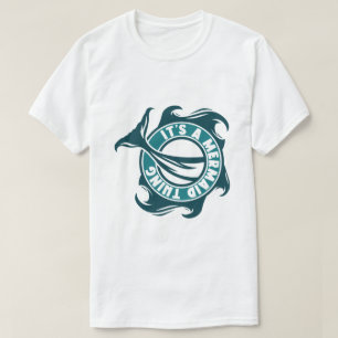 Camiseta É uma Sereia