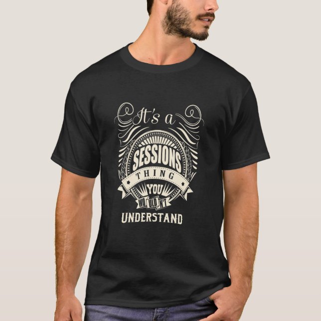 Camiseta É Uma Sessão Que Você Entenderia (Frente)