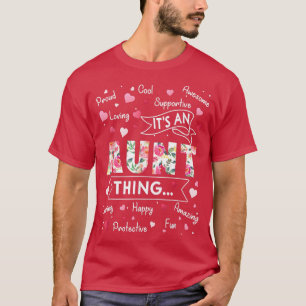 Camiseta É uma tia Engraçada Dizendo "Vovó Bonita Mama"