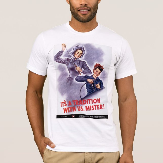 Camiseta É uma tradição conosco, senhor! (Frente)