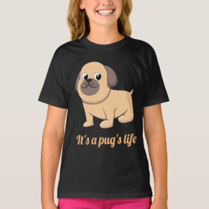 Camiseta É uma vida de cachorros Girls T-Shirt