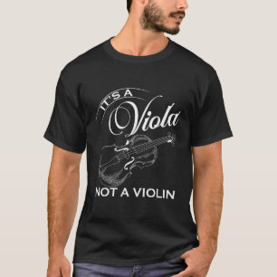 Camiseta É Uma Viola Não Um Violino Hood Concert Violinista