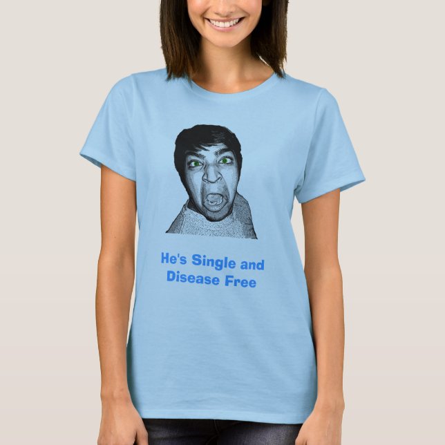 Camiseta É único e doença livre (Frente)