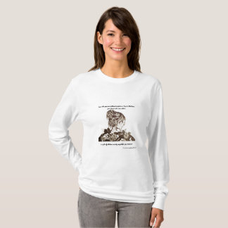 Camiseta É vestida na beleza com o t-shirt do LS das