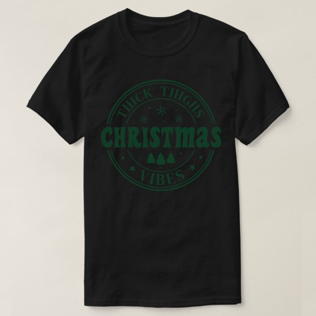Camiseta e vibes de Natal (Frente do Design)