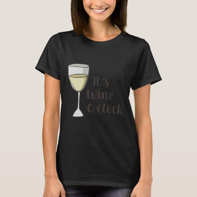 Camiseta É Vinho O Relógio 98 (Frente)