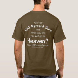 Camiseta É você 100 por cento certo