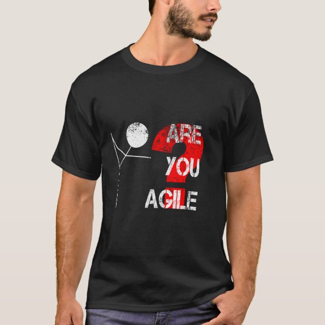Camiseta É você ágil? (Frente)